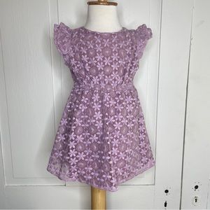 NWT Gymboree Lilac Purple Floral Spring Easter Dress